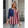 image:imageZeagoo 34 Length Sleeve Women Tops Crew Neck Blouses Dressy Casual Summer T Shirts Loose Fit Business Work ClothesGq38flag