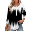 image:imageZeagoo 34 Length Sleeve Womens Tops Round Neck Casual Summer Tunic Tops Basic Tees Blouses Dressy TShirts Pleated ShirtsJb204