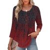 image:imageZeagoo 34 Length Sleeve Womens Tops Round Neck Casual Summer Tunic Tops Basic Tees Blouses Dressy TShirts Pleated ShirtsMz838
