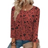 image:imageZeagoo 34 Length Sleeve Womens Tops Round Neck Casual Summer Tunic Tops Basic Tees Blouses Dressy TShirts Pleated ShirtsSf290