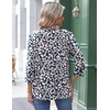 image:imageZeagoo 34 Length Sleeve Womens Tops Round Neck Casual Summer Tunic Tops Basic Tees Blouses Dressy TShirts Pleated ShirtsSp64