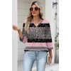 image:imageZeagoo Womens 34 Length Sleeve Tops V Neck Dressy Casual T Shirts Pleated Business Work Blouses Basic Tees S3XLTz245
