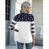 image:imageZeagoo Womens Casual 34 Sleeve TShirts Round Neck Cute Tunic Tops Basic Tees Blouses Business Work Tee TopFlaggq39