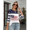 image:imageZeagoo Womens Casual 34 Sleeve TShirts Round Neck Cute Tunic Tops Basic Tees Blouses Business Work Tee TopFlaggq39