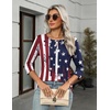 image:imageZeagoo Womens Casual 34 Sleeve TShirts Round Neck Cute Tunic Tops Basic Tees Blouses Business Work Tee TopFlaggq41