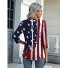 image:imageZeagoo Womens Casual 34 Sleeve TShirts Round Neck Cute Tunic Tops Basic Tees Blouses Business Work Tee TopFlaggq41