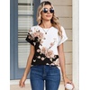 image:imageZeagoo Womens Tops Short Sleeve Cute Summer Blouses Crew Neck Dressy Casual T Shirts Work Clothes S2XLBf347pattern