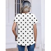 image:imageZeagoo Womens Tops Short Sleeve Cute Summer Blouses Crew Neck Dressy Casual T Shirts Work Clothes S2XLJh592 Polka Dots