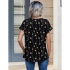 image:imageZeagoo Womens Tops Short Sleeve Cute Summer Blouses Crew Neck Dressy Casual T Shirts Work Clothes S2XLJh601black