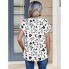 image:imageZeagoo Womens Tops Short Sleeve Cute Summer Blouses Crew Neck Dressy Casual T Shirts Work Clothes S2XLSf291white