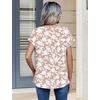image:imageZeagoo Womens Tops Short Sleeve Cute Summer Blouses Crew Neck Dressy Casual T Shirts Work Clothes S2XLSf295beige