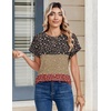 image:imageZeagoo Womens Tops Short Sleeve Cute Summer Blouses Crew Neck Dressy Casual T Shirts Work Clothes S2XLXh553flowers