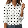 image:imageZeagoo Womens Button Down Shirt Long Sleeve Blouse Business Work Tops Dressy Casual Floral Printed Outfits with PocketJh592