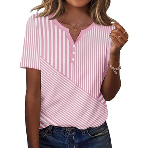 image:imageZeagoo Womens Summer Tops Casual Short Sleeve V Neck Shirts Business Dressy Work BlousesTz300