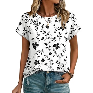image:imageZeagoo Womens Tops Short Sleeve Cute Summer Blouses Crew Neck Dressy Casual T Shirts Work Clothes S2XLSf291white