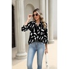 image:imageZeagoo Button Down Shirts for Women 34 Length Sleeve Work Tops V Neck Shirts Dressy Casual Business Blouses with PocketJh654