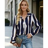 image:imageZeagoo Women Button Down Shirts Lantern Long Sleeve Tops Business Casual Chiffon Blouses Trendy Work ClothesCx327graphics