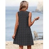 image:imageZeagoo Summer Dresses for Women 2026 Sleeveless Dress V Neck Tank Dress Pleated Floral Tshirt Sundresses with PocketsJh124
