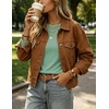 image:imageZeagoo Womens Casual Shirts Long Sleeve Tops Soft Crewneck Tshirts Basic Tee Business Workout Outfit 2026 Fall ClothesLight Green