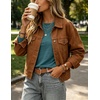 image:imageZeagoo Womens Casual Shirts Long Sleeve Tops Soft Crewneck Tshirts Basic Tee Business Workout Outfit 2026 Fall ClothesPeacock Blue