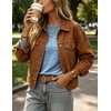 image:imageZeagoo Womens Casual Shirts Long Sleeve Tops Soft Crewneck Tshirts Basic Tee Business Workout Outfit 2026 Fall ClothesZ Stripes Blue 273