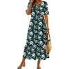 Deep Green Floral