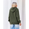 image:imageZeagoo Womens Oversized Hoodies Pullover Fleece Hooded Sweatshirt TrendyArmy Green