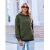 image:imageZeagoo Womens Oversized Hoodies Pullover Fleece Hooded Sweatshirt TrendyArmy Green