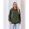 image:imageZeagoo Womens Oversized Hoodies Pullover Fleece Hooded Sweatshirt TrendyArmy Green