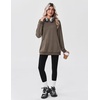 image:imageZeagoo Womens Oversized Hoodies Pullover Fleece Hooded Sweatshirt TrendyGrey