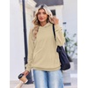 image:imageZeagoo Womens Oversized Hoodies Pullover Fleece Hooded Sweatshirt TrendyLight Brown