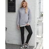 image:imageZeagoo Womens Oversized Hoodies Pullover Fleece Hooded Sweatshirt TrendyLight Grey