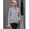 image:imageZeagoo Womens Oversized Hoodies Pullover Fleece Hooded Sweatshirt TrendyLight Grey