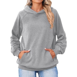 image:imageZeagoo Womens Oversized Hoodies Pullover Fleece Hooded Sweatshirt TrendyLight Grey