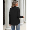 image:imageZeagoo Blouses for Women Long Sleeve Button Down Shirts Dressy Casual Collared Tops Business Work OutfitsBlack