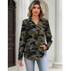 image:imageZeagoo Blouses for Women Long Sleeve Button Down Shirts Dressy Casual Collared Tops Business Work OutfitsCamouflage