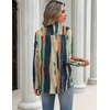 image:imageZeagoo Blouses for Women Long Sleeve Button Down Shirts Dressy Casual Collared Tops Business Work OutfitsMulticoloured Brush