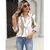 image:imageZeagoo Blouses for Women Long Sleeve Button Down Shirts Dressy Casual Collared Tops Business Work OutfitsPink Print