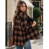 image:imageZeagoo Flannel Shirt Women Plaid Button Down Shackets Long Sleeve Fall Tops  Cotton Brushed Flannel Shirts Lightweight Loose Fit Blouse Business Casual Office Outfits 2026 Fashion Summer Western ClothesAgz803