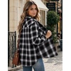 image:imageZeagoo Flannel Shirt Women Plaid Button Down Shackets Long Sleeve Fall Tops  Cotton Brushed Flannel Shirts Lightweight Loose Fit Blouse Business Casual Office Outfits 2026 Fashion Summer Western ClothesGz564