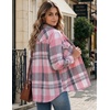 image:imageZeagoo Flannel Shirt Women Plaid Button Down Shackets Long Sleeve Fall Tops  Cotton Brushed Flannel Shirts Lightweight Loose Fit Blouse Business Casual Office Outfits 2026 Fashion Summer Western ClothesAgw298