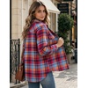 image:imageZeagoo Flannel Shirt Women Plaid Button Down Shackets Long Sleeve Fall Tops  Cotton Brushed Flannel Shirts Lightweight Loose Fit Blouse Business Casual Office Outfits 2026 Fashion Summer Western ClothesGw550