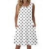 image:imageZeagoo Summer Dresses for Women 2026 Sleeveless Casual Floral Tshirt Sundress with Pockets Loose Tank Beach DressJh592