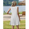 image:imageZeagoo Summer Dresses for Women 2026 Sleeveless Casual Floral Tshirt Sundress with Pockets Loose Tank Beach DressJh592