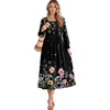Black Floral 01