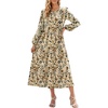 Khaki Floral