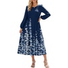 Navy Floral