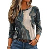 image:imageZeagoo Womens Casual Shirts Long Sleeve Tops Soft Crewneck Tshirts Basic Tee Business Workout Outfit 2026 Fall ClothesZ Multicolor 278