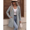 image:imageZeagoo Hoodies for Women Fall Zip up Jacket with Pocket 2026 S3XL  Womens Zip up HoodiesTunic Sweatshirts for WomenCasual Jacket for WomenDeep PocketsSpecial Zip DesignWomen Fall ClothesLight Grey
