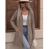 image:imageZeagoo Hoodies for Women Fall Zip up Jacket with Pocket 2026 S3XL  Womens Zip up HoodiesTunic Sweatshirts for WomenCasual Jacket for WomenDeep PocketsSpecial Zip DesignWomen Fall ClothesCoffee Grey
